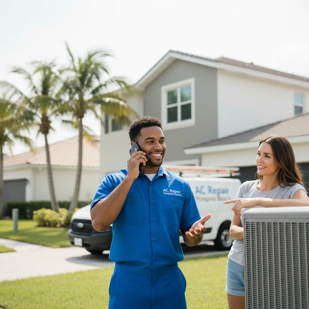 AC Repair Pompano Beach customer support in Grand Terrace